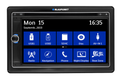 Автомагнітола Blaupunkt Las Vegas 690 BT (Nav Ready) Фото Автомагнітола Blaupunkt Las Vegas 690 BT (Nav Ready)