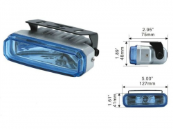 Фара додаткова DLAA 2200 RY/H3-12V-55W/127*41mm (компл) Фото Фара додаткова DLAA 2200 RY/H3-12V-55W/127*41mm (компл)