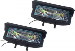 Фара додаткова DLAA 1006 RY/H3-12V-55W/192*77mm/кришка (компл) Фото Фара додаткова DLAA 1006 RY/H3-12V-55W/192*77mm/кришка (компл)