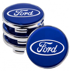 Заглушка колісного диска Ford 55x52 пряма (4шт) (SAK 12/012) Фото Заглушка колісного диска Ford 55x52 пряма (4шт) (SAK 12/012)