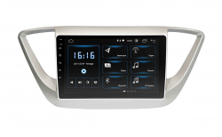 Автомагнітола штатна Incar XTA-2402 Hyundai Accent 2017+ 9 Фото Автомагнітола штатна Incar XTA-2402 Hyundai Accent 2017+ 9