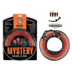 Набір для підключення підсилювача Mystery MAK 4.04 Фото Набір для підключення підсилювача Mystery MAK 4.04