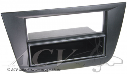 Рамка перехідна ACV 281328-33 Seat Leon (05->) black Фото Рамка перехідна ACV 281328-33 Seat Leon (05->) black