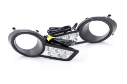 Денні ходові вогні RS DRL Toyota Highlander 2008-2011 Фото Денні ходові вогні RS DRL Toyota Highlander 2008-2011