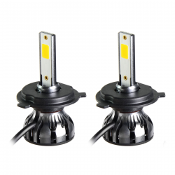 Світлодіодні лампи Mlux Grey Line H4 26W 4300K (к-т) Фото Світлодіодні лампи Mlux Grey Line H4 26W 4300K (к-т)