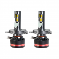 Світлодіодні лампи Mlux Red Line H4 45W 4300K (к-т) Фото Світлодіодні лампи Mlux Red Line H4 45W 4300K (к-т)