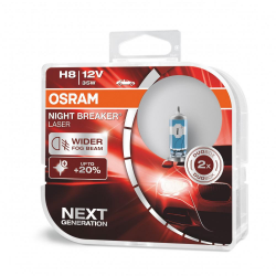    Osram H8 35W 12V Night Breaker Laser NG +150% HardDuopet (64212NL) (2pcs blister)