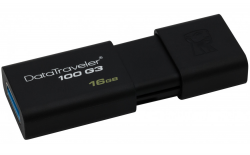 USB флеш накопичувач 16Gb Kingston DataTraveler 100 G3 (DT100G3/16GB) Фото USB флеш накопичувач 16Gb Kingston DataTraveler 100 G3 (DT100G3/16GB)