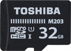   ' microSDHC 32Gb Toshiba UHS-I M203 U1 R100MB/s (+ adapter SD) (THN-M203K0320EA)