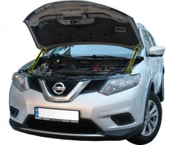 Газовий упор капота Nissan Rogue (2014+) (2 шт) Фото Газовий упор капота Nissan Rogue (2014+) (2 шт)
