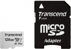   ' microSDXC 128Gb Transcend 300S UHS-I U3 (+ adapter SD) (TS128GUSD300S-A)