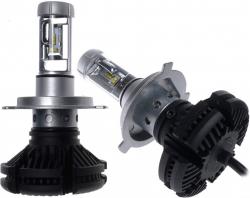 Світлодіодні лампи Sigma X3 H4 H/L CSP (пара) Фото Світлодіодні лампи Sigma X3 H4 H/L CSP (пара)