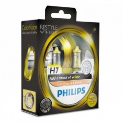    Philips H7 ColorVision Yellow 3350K (12972CVPYS2) (2pcs blister)