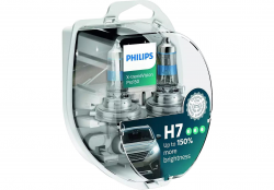 Галогенова лампа Philips H7 X-tremeVision Pro150 +150% (12972XVPS2) (2pcs blister) Фото Галогенова лампа Philips H7 X-tremeVision Pro150 +150% (12972XVPS2) (2pcs blister)