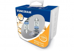 Галогенова лампа Tungsram H7 Megalight Ultra +150% 12V 55W 58520NXNU PB2 (2pcs blister) Фото Галогенова лампа Tungsram H7 Megalight Ultra +150% 12V 55W 58520NXNU PB2 (2pcs blister)