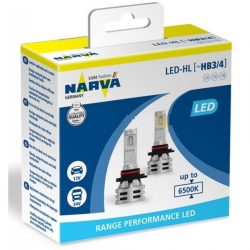 Світлодіодна лампа Narva HB3/HB4 Range Performance 12/24v 6500K X2 (18038) (2pcs carton) Фото Світлодіодна лампа Narva HB3/HB4 Range Performance 12/24v 6500K X2 (18038) (2pcs carton)