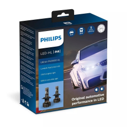    Philips H4 Ultinon Pro9000 HL +250% (11342U90CWX2) (2pcs blister)