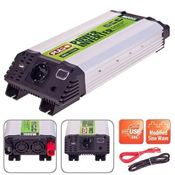 Інвертор PULSO IMU-1524 (24V/220V/1500W/USB-5VDC2.0A) Фото Інвертор PULSO IMU-1524 (24V/220V/1500W/USB-5VDC2.0A)