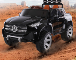 Дитячий електромобіль Kidsauto Mercedes-Benz X-class concept style 4Х4 Black лак Фото Дитячий електромобіль Kidsauto Mercedes-Benz X-class concept style 4Х4 Black лак