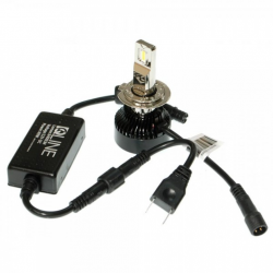 Світлодіодні лампи QLine Ultra +150% H7 6000K 49W (пара) Фото Світлодіодні лампи QLine Ultra +150% H7 6000K 49W (пара)