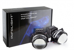 Лінзи світлодіодні Infolight A2 BI-LED (пара) Фото Лінзи світлодіодні Infolight A2 BI-LED (пара)