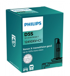    Philips D5S X-tremeVision gen2 +120% (12410XV2C1 (1pcs carton)
