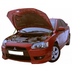 Газовий упор капота Mitsubishi Lancer Evolution X (2007-2017) (2 шт) Фото Газовий упор капота Mitsubishi Lancer Evolution X (2007-2017) (2 шт)