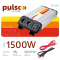 Інвертор PULSO ISU-1500/12V-220V/1500W/USB-5VDC2.0A/син.хвиля/клеми