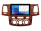 Автомагнітола штатна FORS.auto FS 2 PRO для Toyota Fortuner/Vigo/Hilux (2+32Gb, 9inch, Manual AC, wooden) 2007-2014