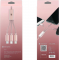  Rock 3 in 1 charging cable w/ version B/USBA TO lightning+Type C+micro/ 1,2M Rose Gold (RCB0437-Rose