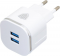  INKAX CD-20 Travel charger + Lightning cable 2USB 2.4A White